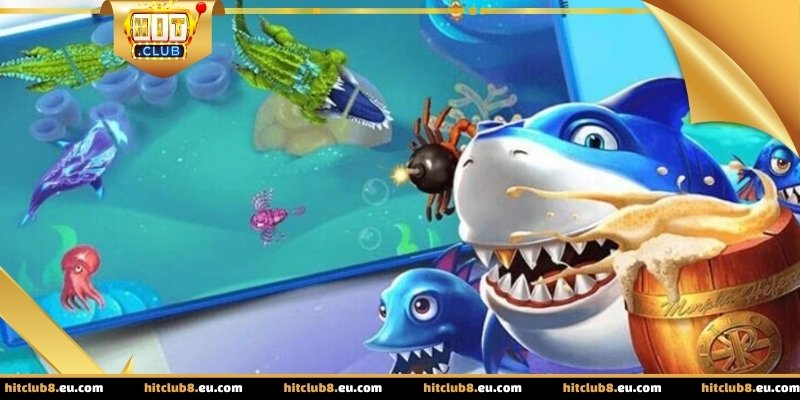 Bắn cá đại dương tại hitclub có giao diện thân thiện và bố cục rõ ràng