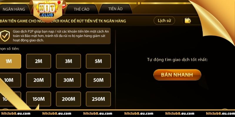 Lợi ích khi rút tiền Hitclub giúp trải nghiệm cược an toàn 